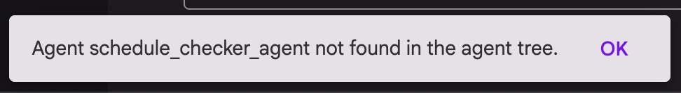 ADK Agent Not Found
